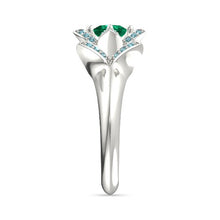 Load image into Gallery viewer, cushion-emerald