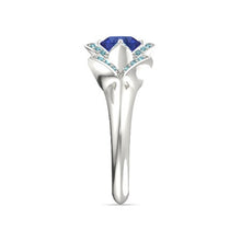 Load image into Gallery viewer, round-blue-sapphire